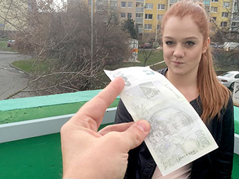 PublicAgent – Gullible Ginger Fucked Over a Car