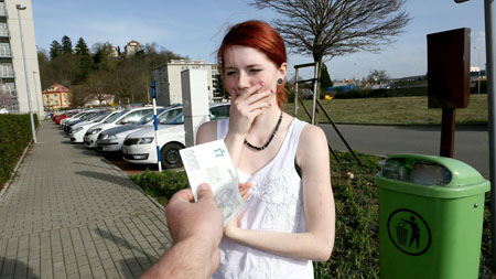 PublicAgent – Cash Tempts Her to Fuck a Stranger