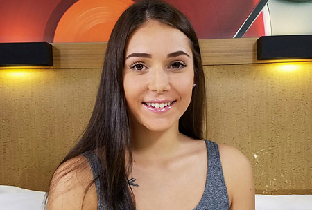 Exploited College Girls Aubrey first time