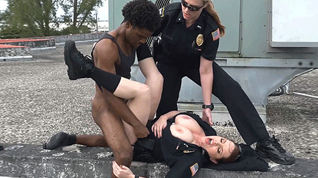 Black Patrol – Peeping Tom on our Asses!