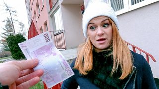 Public Agent – Russian redhead takes cash for sex