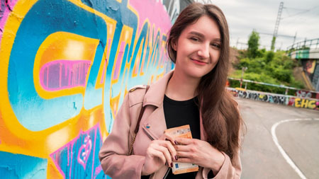 PublicAgent – Alisa Horakova: Student with Appetite for Cock