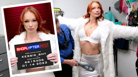 ShoplyfterMYLF – Kessie Shy: Red-Handed Redhead